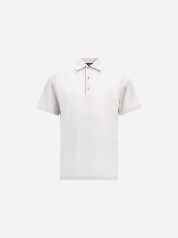 POLO SHIRT IN SUPERFINE COTTON STRETCH