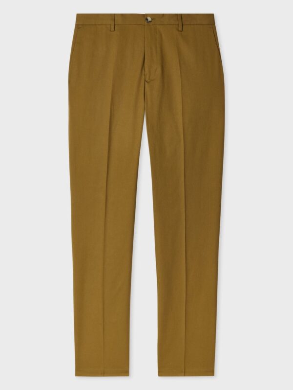 FINE COTTON TWILL TROUSERS