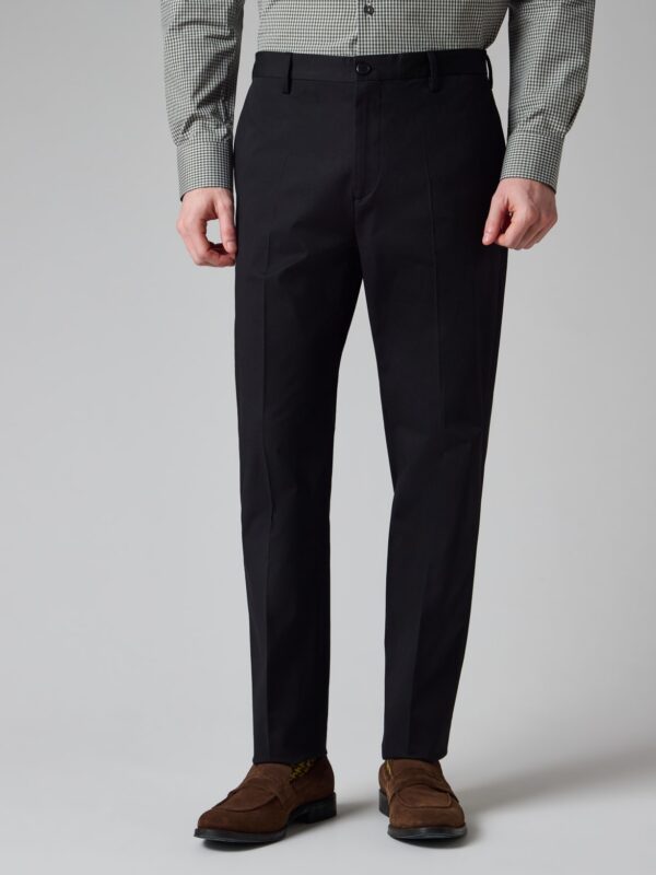 FINE COTTON TWILL TROUSERS