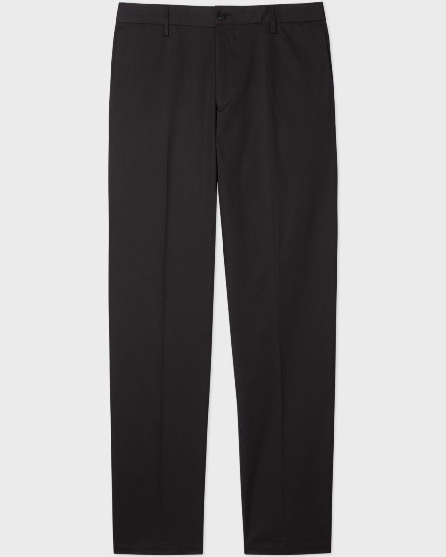 FINE COTTON TWILL TROUSERS