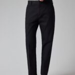 FINE COTTON TWILL TROUSERS