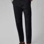 FINE COTTON TWILL TROUSERS