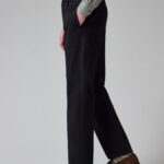 FINE COTTON TWILL TROUSERS