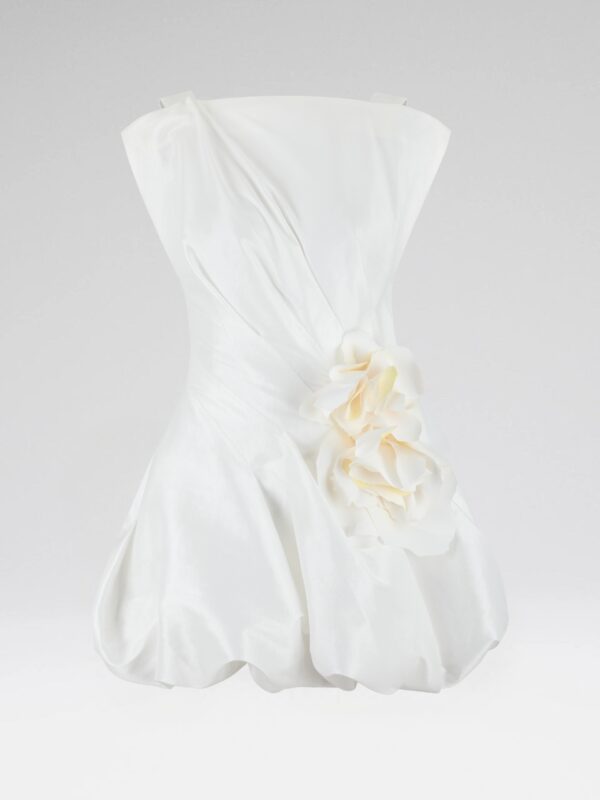 FALLDON 3D FLORAL MINI DRESS