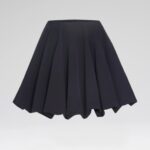 JULIA BUBBLE HEM SKIRT