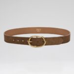 WIDE BELT IN SUEDE