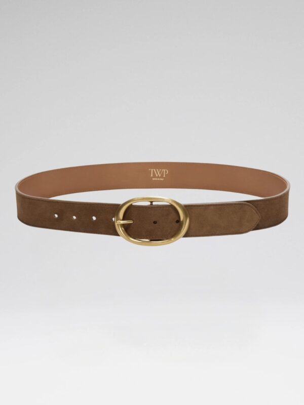WIDE BELT IN SUEDE