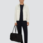 TROUSERS IN JERSEY KNIT EFFECT