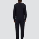 TROUSERS IN JERSEY KNIT EFFECT