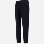 TROUSERS IN JERSEY KNIT EFFECT