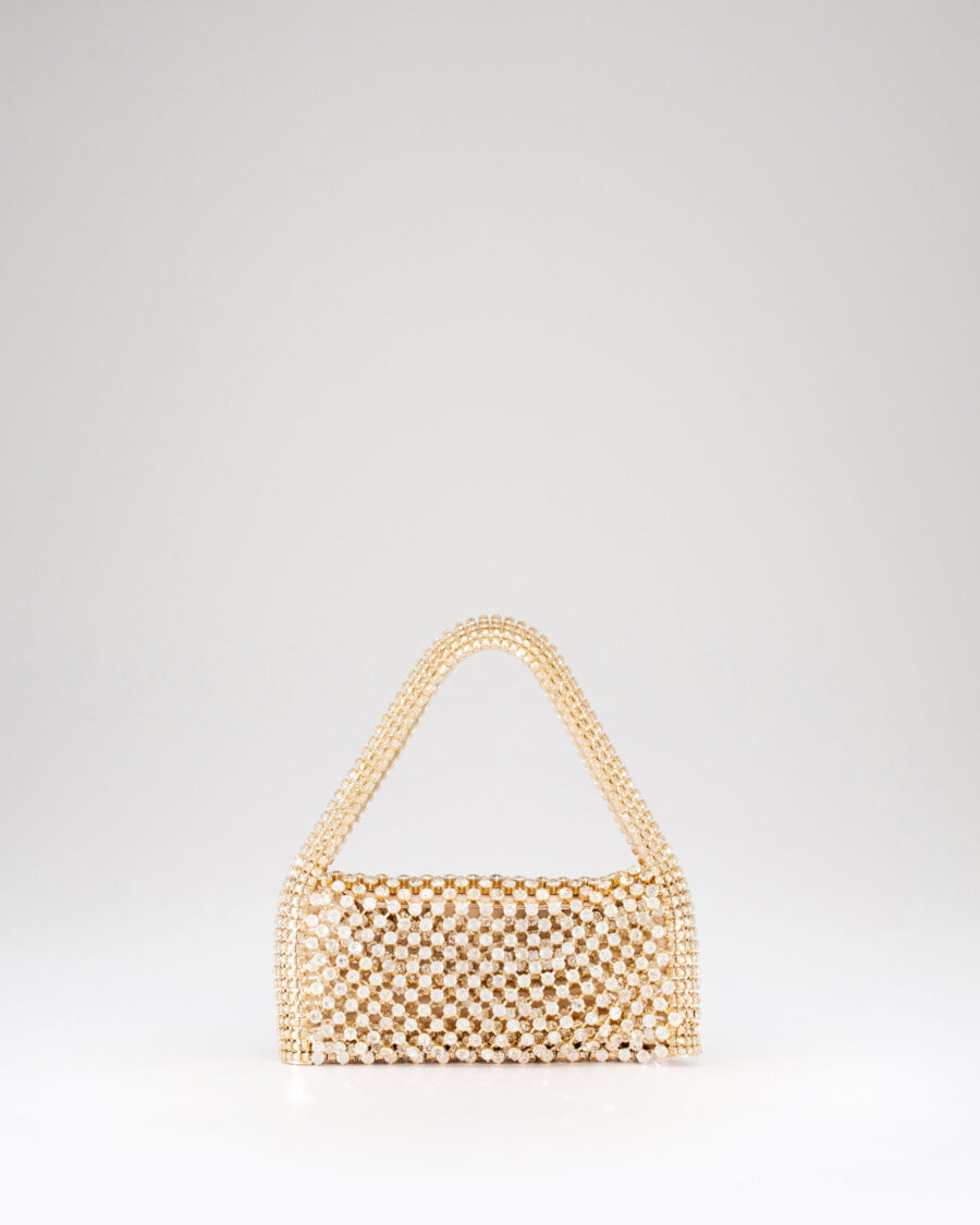 RACHELE LA GRANDE CRYSTAL CLUTCH