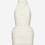 HALTER NECK MINI DRESS