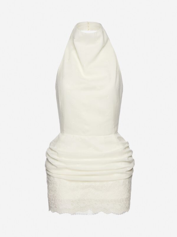 HALTER NECK MINI DRESS