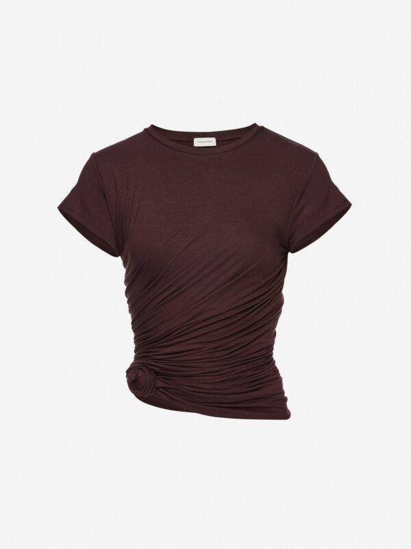 DRAPED TEE