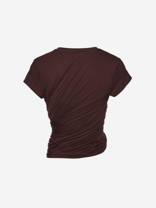 DRAPED TEE