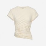 DRAPED TEE