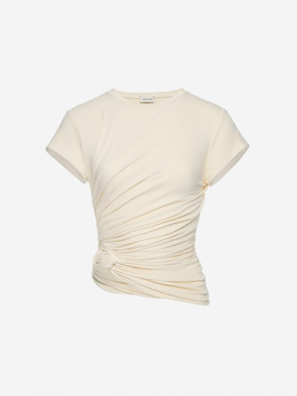 DRAPED TEE