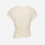 DRAPED TEE