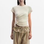 DRAPED TEE