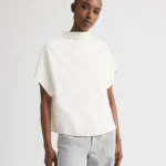 MOCK NECK TEE