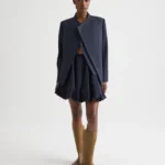 JULIA BUBBLE HEM SKIRT