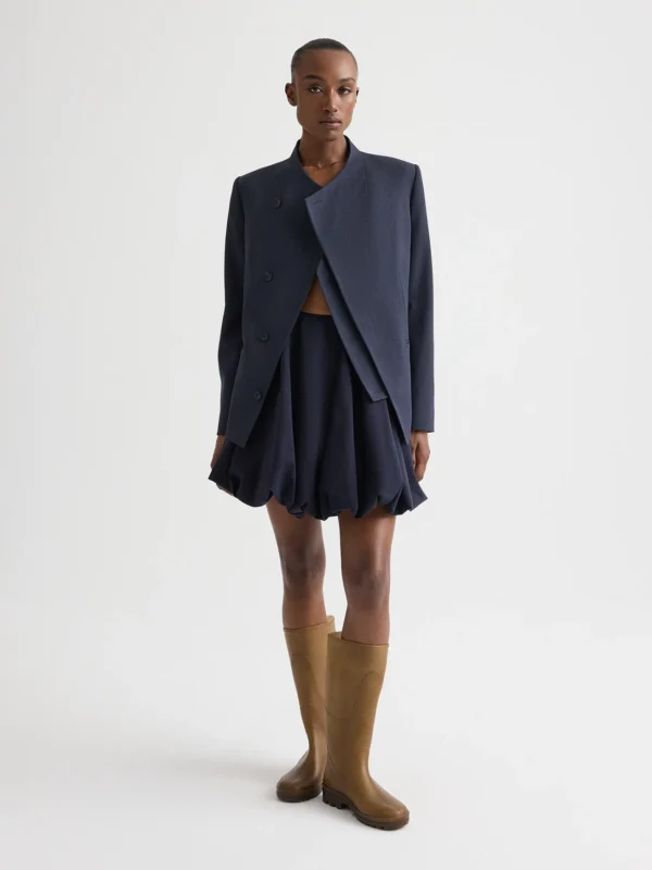 JULIA BUBBLE HEM SKIRT
