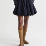 JULIA BUBBLE HEM SKIRT