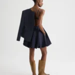 JULIA BUBBLE HEM SKIRT