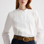 WIDE BELT IN SUEDE