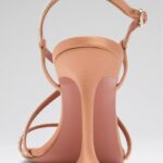 SALLY CRYSTAL SATIN SANDAL