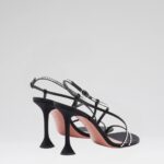 SALLY CRYSTAL SATIN SANDAL