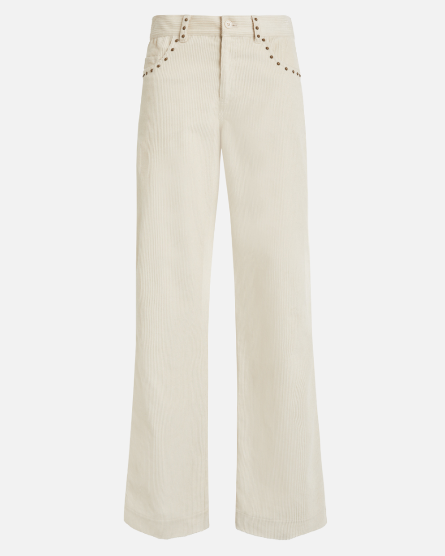 CORDUROY PANTS WITH STUDS