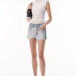TWISTED BUST LAYERED TANK TOP
