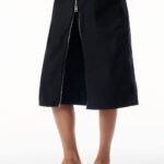 MINI ZIPPED SKIRT UTILITY STYLE