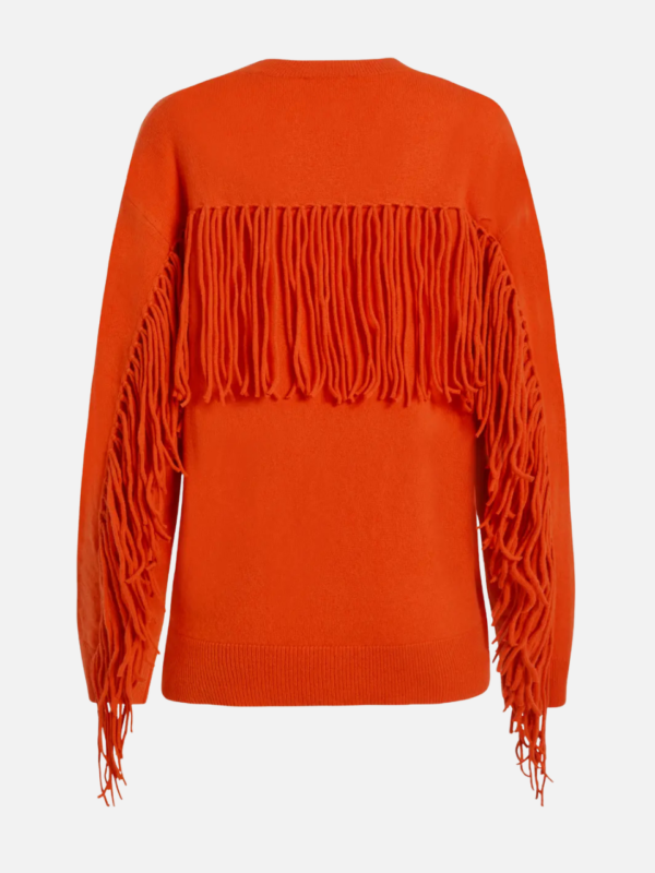 KNITWEAR WITH FRINGES