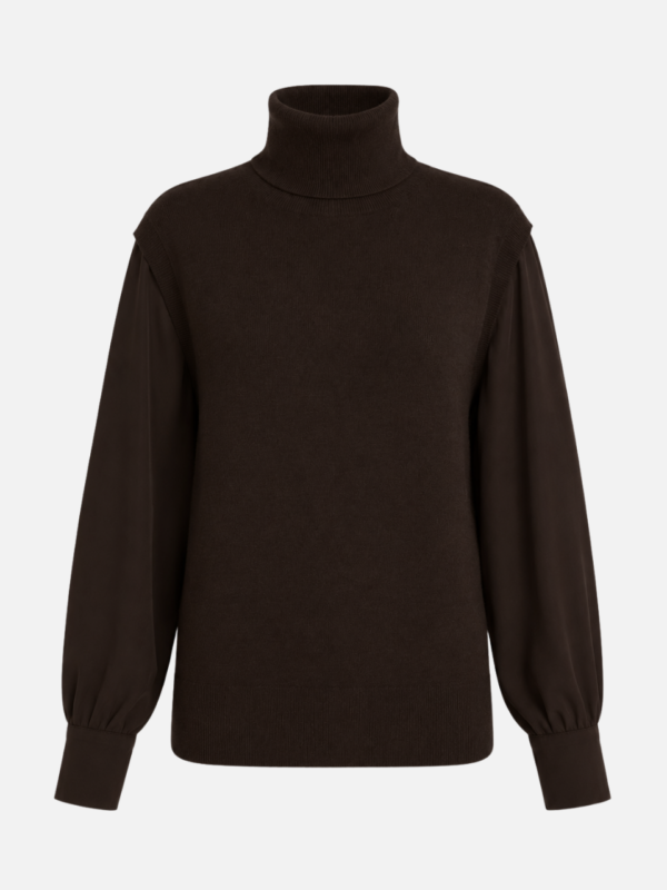 WOOL TURTLE-NECK KNIT