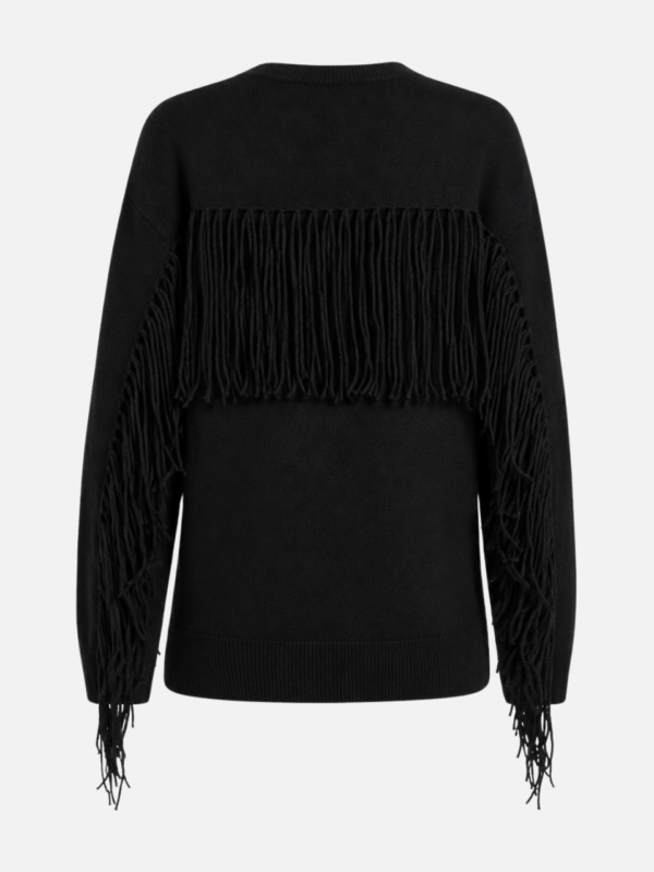 KNITWEAR WITH FRINGES