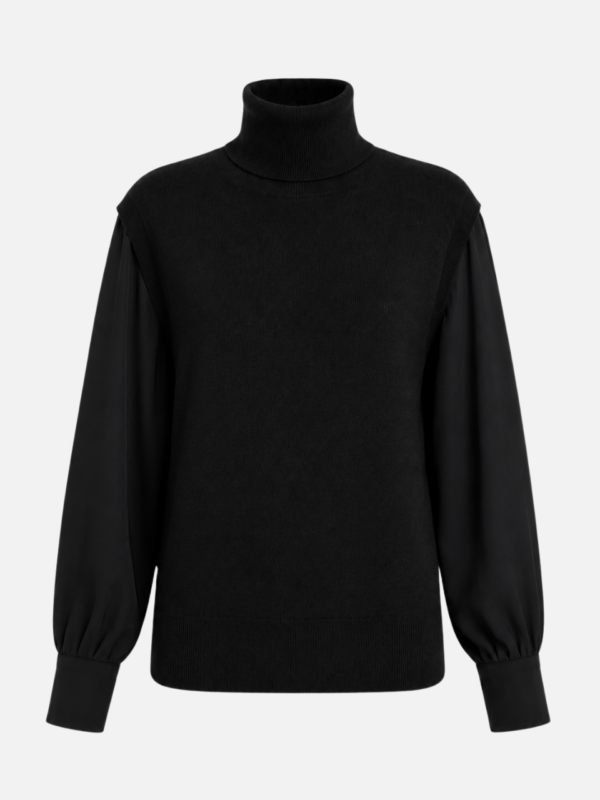 WOOL TURTLE-NECK KNIT