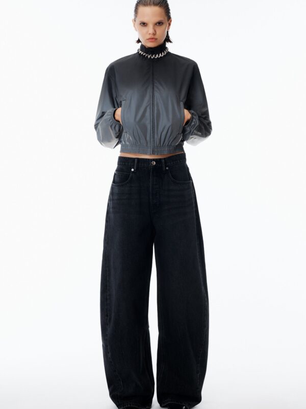 CRYSTAL BARREL JEANS