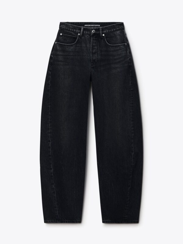 CRYSTAL BARREL JEANS