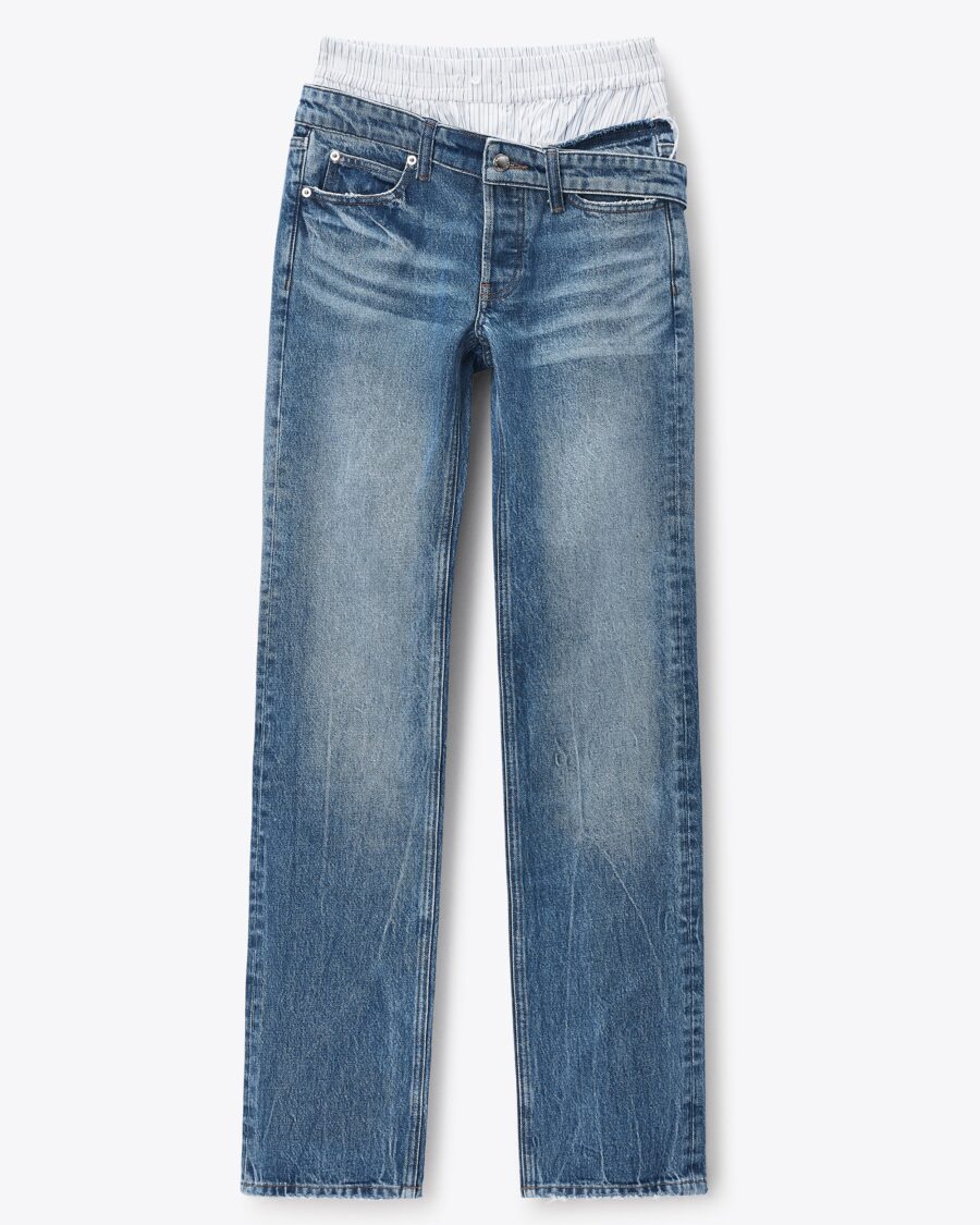 BOXER WAISTBAND JEANS
