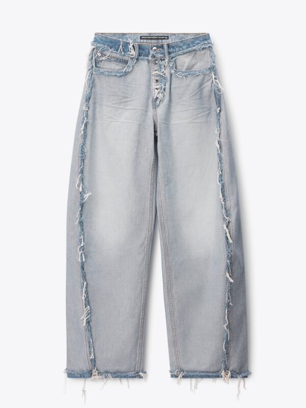 INVERTED BARREL JEANS
