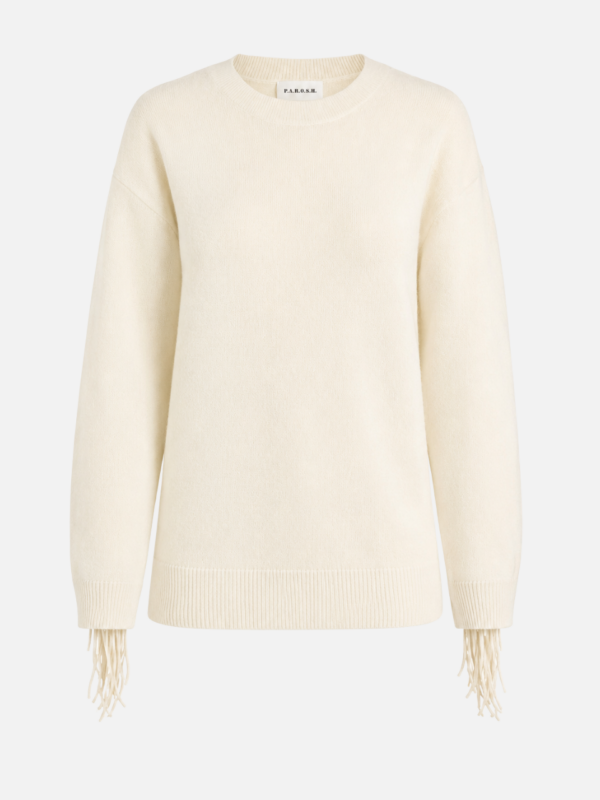 KNITWEAR WITH FRINGES