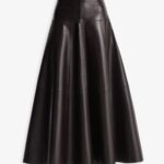 DARIA LEATHER SKIRT