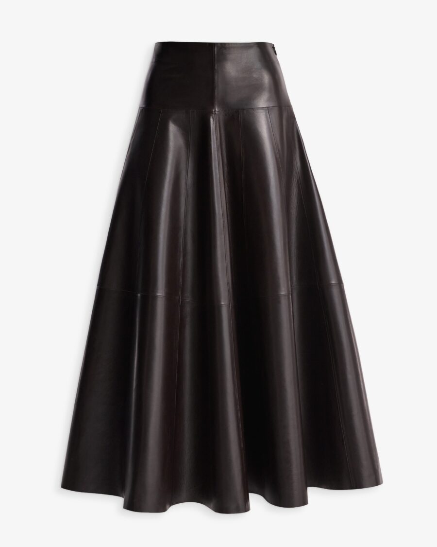 DARIA LEATHER SKIRT