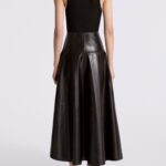 DARIA LEATHER SKIRT