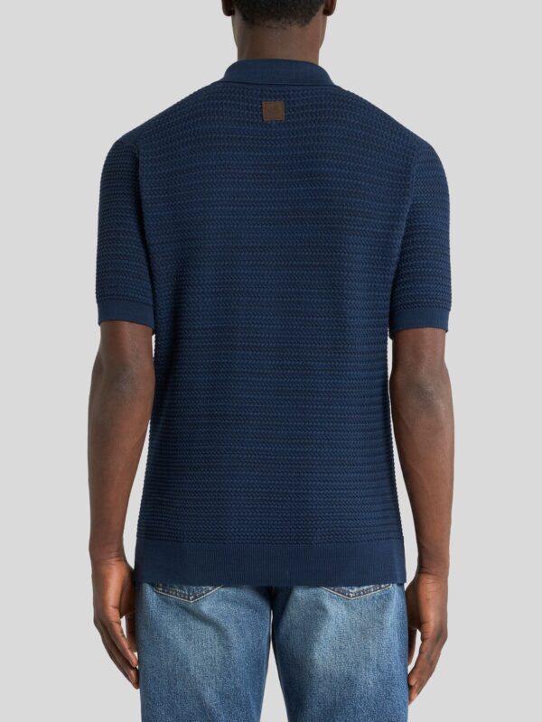 KNIT COTTON POLO SHIRT