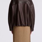 ROLAND LEATHER BOMBER JACKET