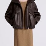 ROLAND LEATHER BOMBER JACKET