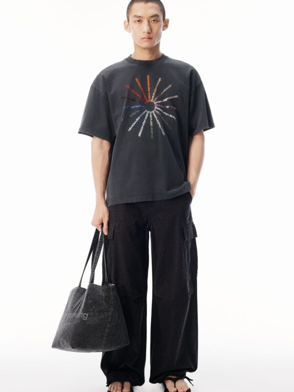 CRYSTAL PINWHEEL TEE
